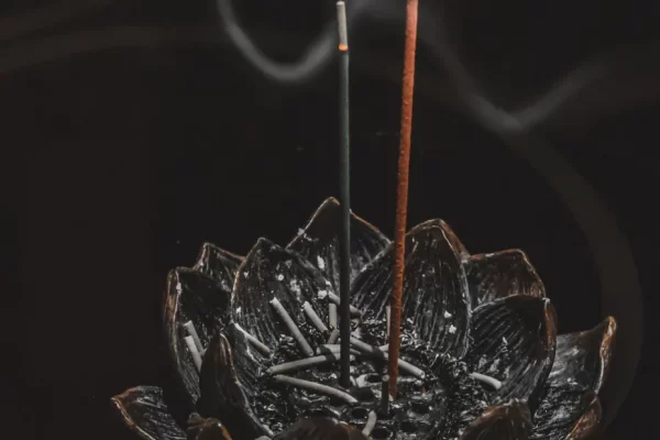 burn incense sticks