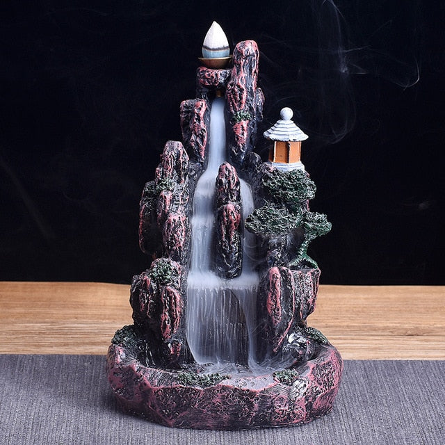 incense waterfall