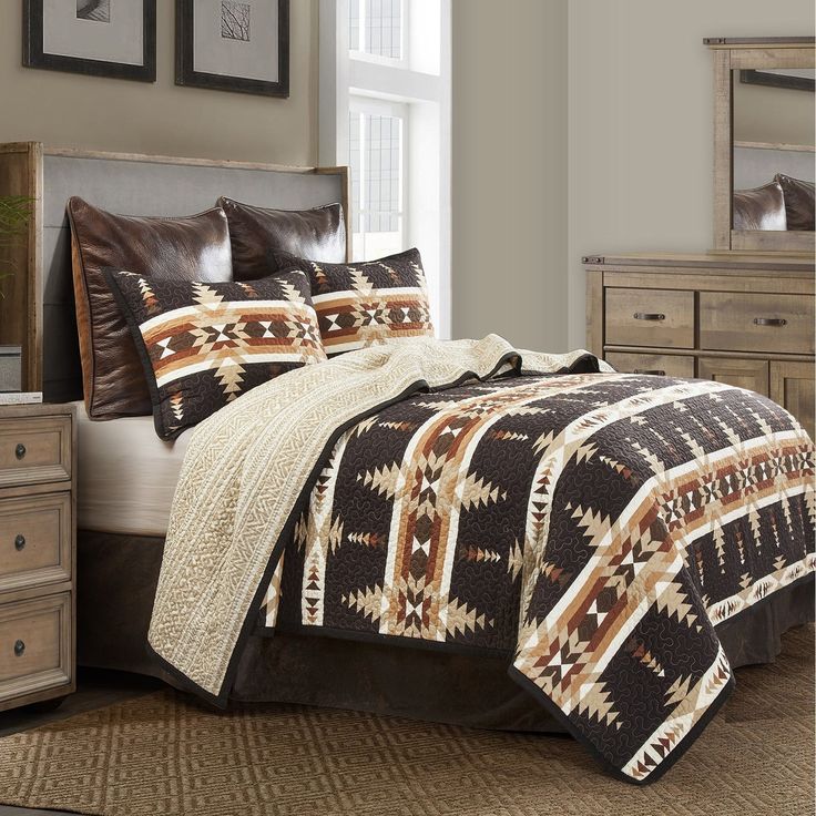 rustic bedding